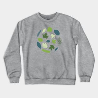 Leaves of NC - Circle Crewneck Sweatshirt